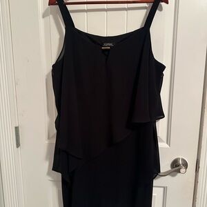 Le Chateau Black Asymmetrical Dress